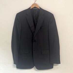 Canali Blazer - light box pattern but reads navy. Size 42.